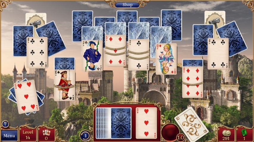 Jewel Match Solitaire Schermafbeelding 1