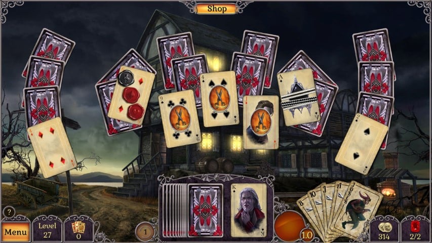 Jewel Match: Twilight Solitaire Schermafbeelding 1