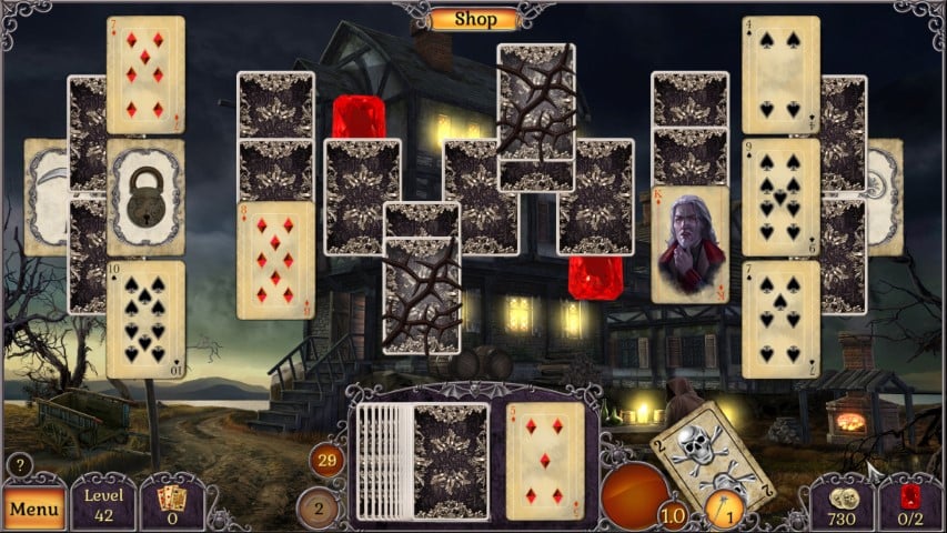 Jewel Match: Twilight Solitaire Captura de pantalla 2