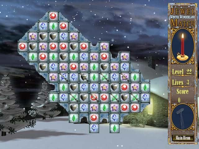 Jewel Match Winter Wonderland Schermafbeelding 1