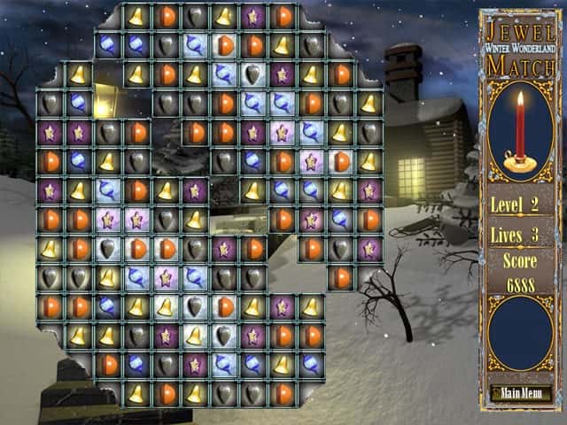 Jewel Match Winter Wonderland Captura de pantalla 3