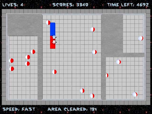 Jezzball Screenshot 2