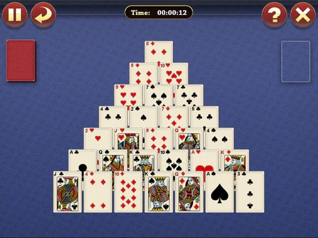 Lucky Pyramid Solitaire Screenshot 1