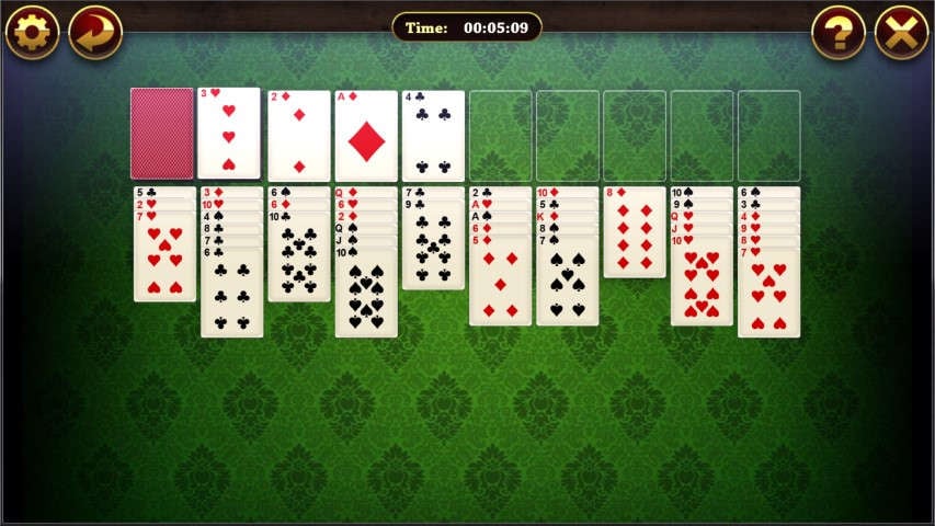 Lucky Solitaire Скриншот 1