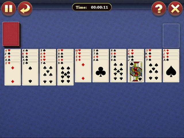 Lucky Spider Solitaire Capture d'écran 1