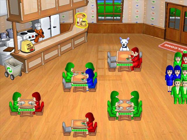 Milky Bear: Lunch Frenzy Screenshot 2