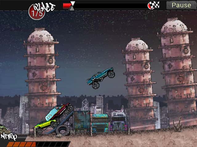 Monster Trucks: Urban Race Captura de pantalla 1