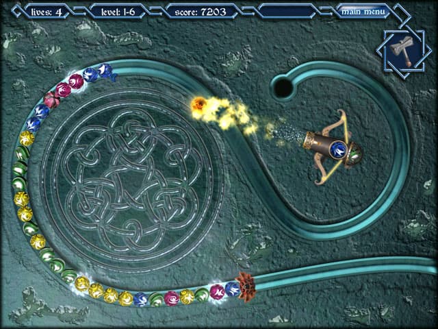 Mythic Pearls Bubble Shooter Screenshot 1