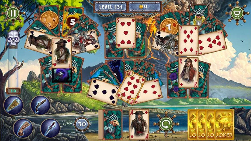 Pirates Adventure Solitaire 2 Screenshot 1