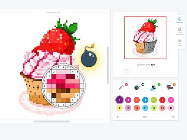 Pixel Art Coloring Book Schermafbeelding 2