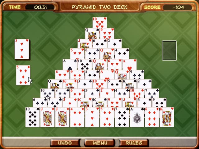 Pyramid Solitaire Скриншот 3