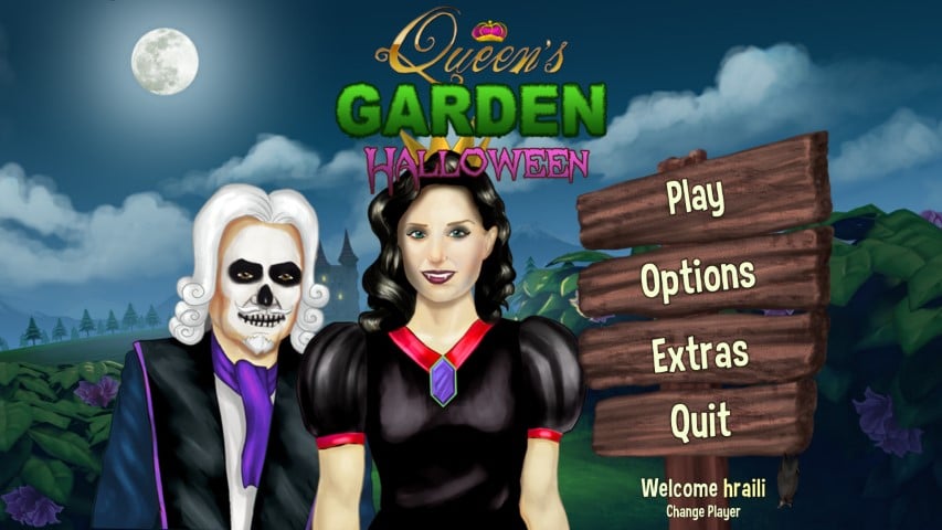 Queen's Garden 3: Halloween Schermafbeelding 0