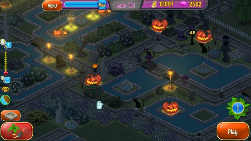 Queen's Garden 3: Halloween Schermata 4