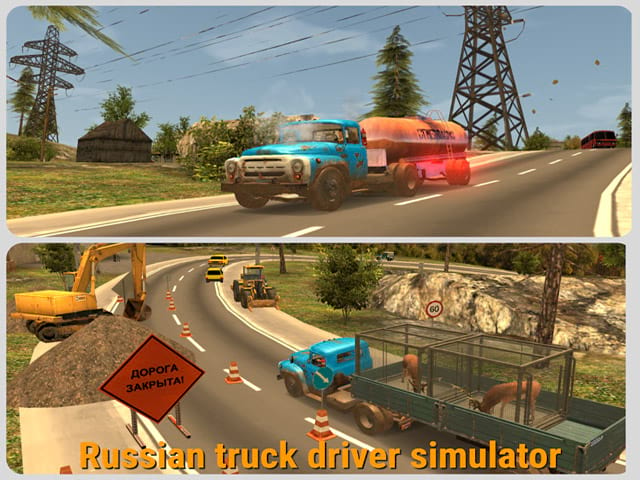 Russian Car Driver: ZIL 130 Screenshot 1