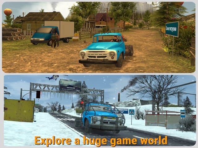 Russian Car Driver: ZIL 130 Screenshot 2