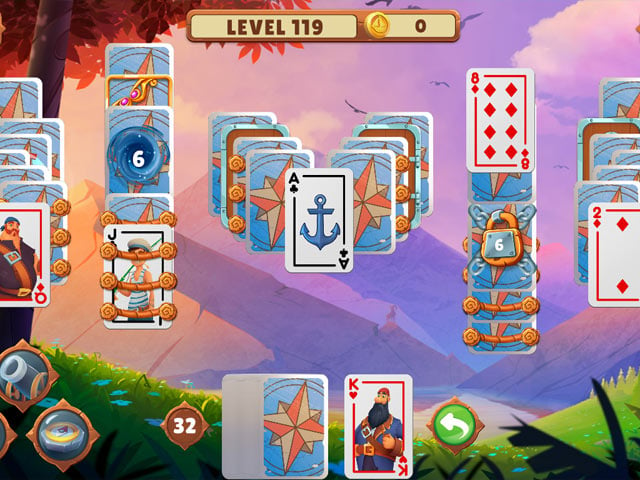 Sailor's Stories Solitaire Скриншот 1