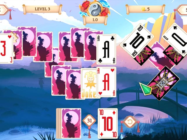 Samurai Solitaire: Threads of Fate Screenshot 1