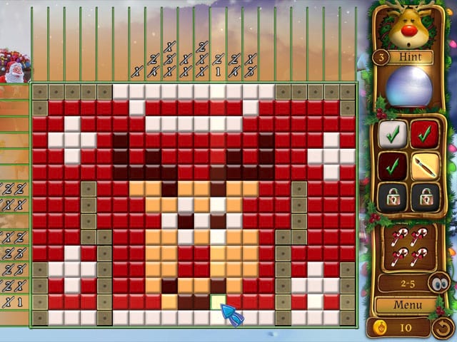 Santa's Workshop Mosaics Screenshot 1