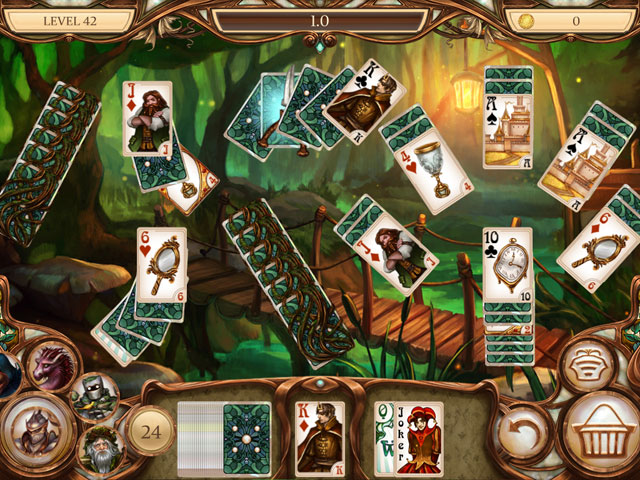 Snow White Solitaire: Charmed Kingdom Schermafbeelding 2