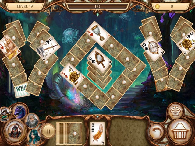 Snow White Solitaire: Legacy of Dwarves Schermafbeelding 1