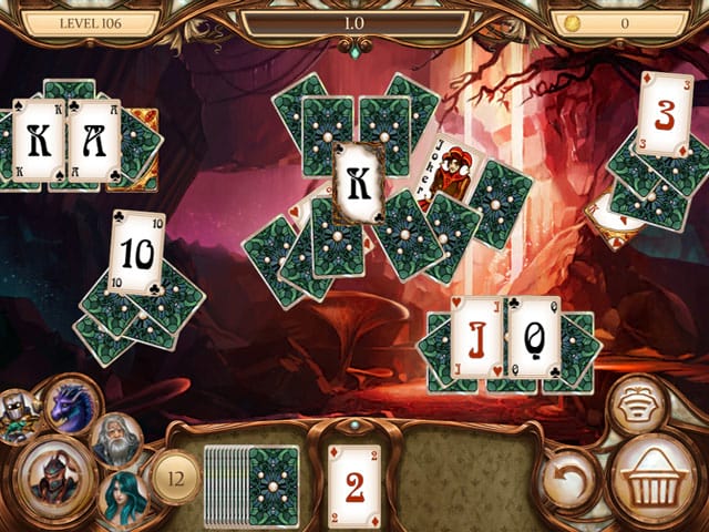 Snow White Solitaire: Legacy of Dwarves Schermafbeelding 2