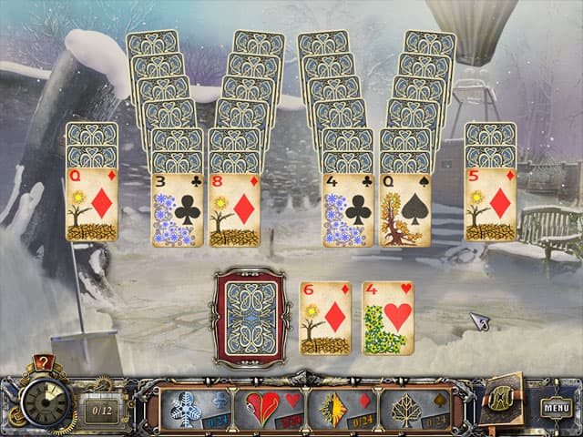 Solitaire Mystery Four Seasons Captura de pantalla 1