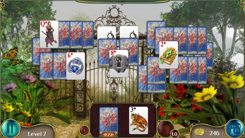 The Far Kingdoms: Awakening Solitaire Schermafbeelding 1