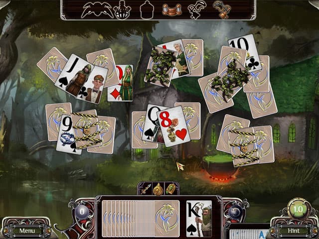 The Far Kingdoms: Sacred Grove Solitaire Schermafbeelding 1