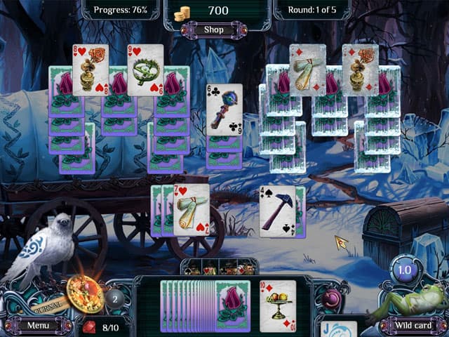 The Far Kingdoms Winter Solitaire Screenshot 1