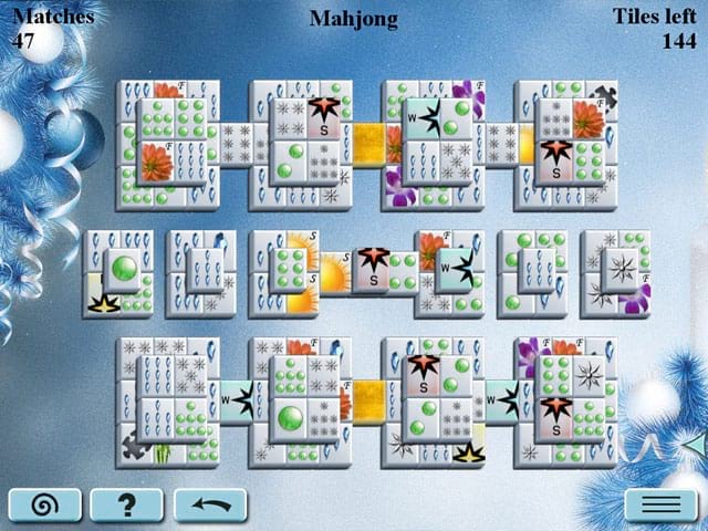 Winter Mahjong Скриншот 1