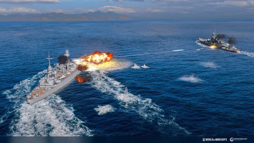 World of Warships Schermafbeelding 1