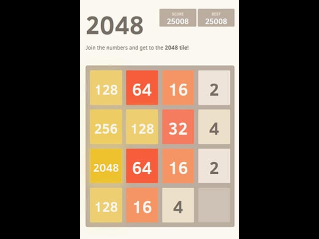 2048 Schermata 1