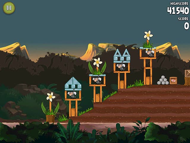 Angry Birds Rio Captura de pantalla 1