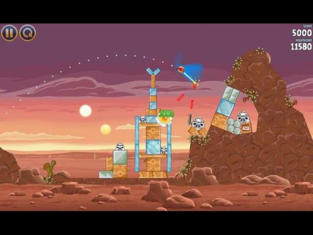 Angry Birds Star Wars Capture d'écran 2