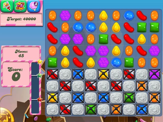 Candy Crush Saga Schermafbeelding 1