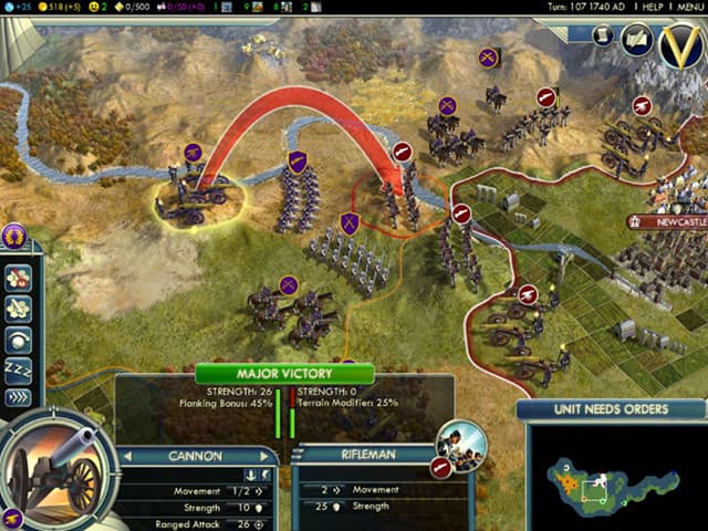 Civilization V Capture d'écran 1