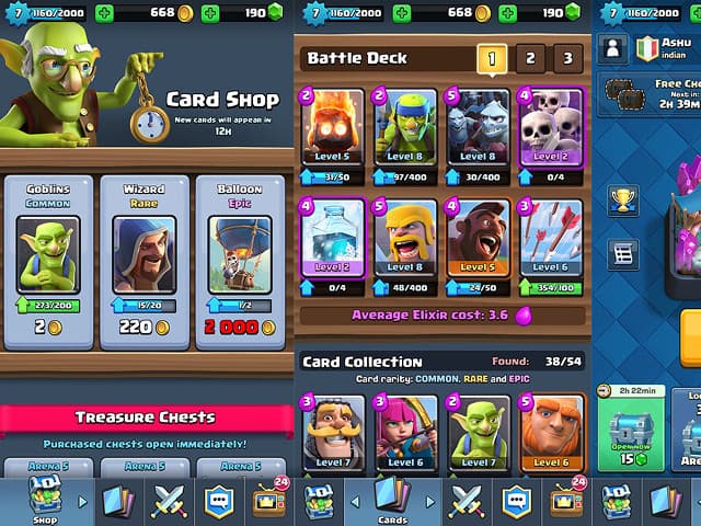 Clash Royale Capture d'écran 2