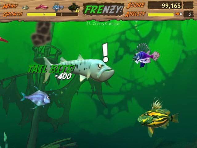 Feeding Frenzy 2 Deluxe Captura de pantalla 1