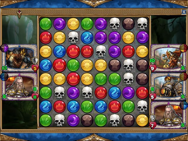 Gems of War - Puzzle RPG Schermafbeelding 3