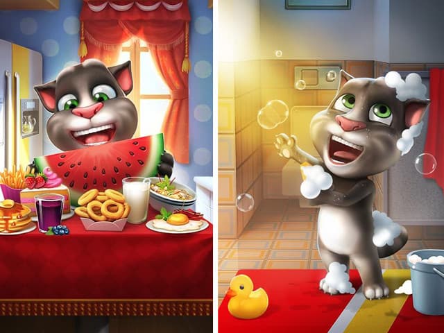 My Talking Tom Скриншот 1