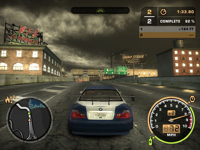 NFS Most Wanted Schermafbeelding 2