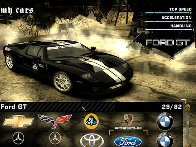 NFS Most Wanted Schermafbeelding 3