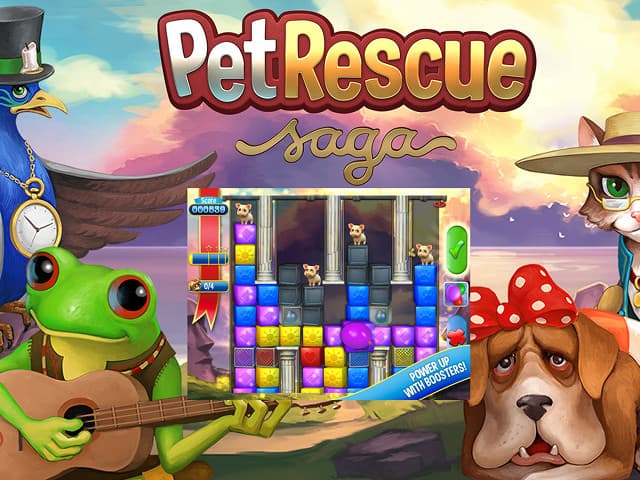 Pet Rescue Saga Schermafbeelding 1