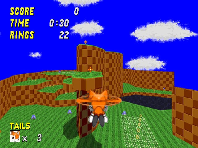 Sonic 3D Robo Blast Schermafbeelding 1