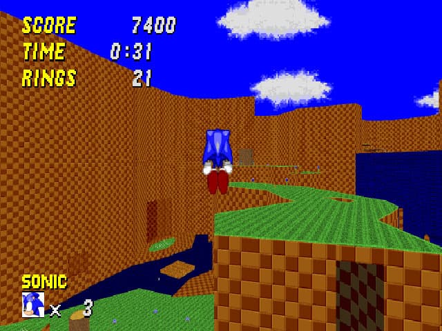 Sonic 3D Robo Blast Скриншот 2