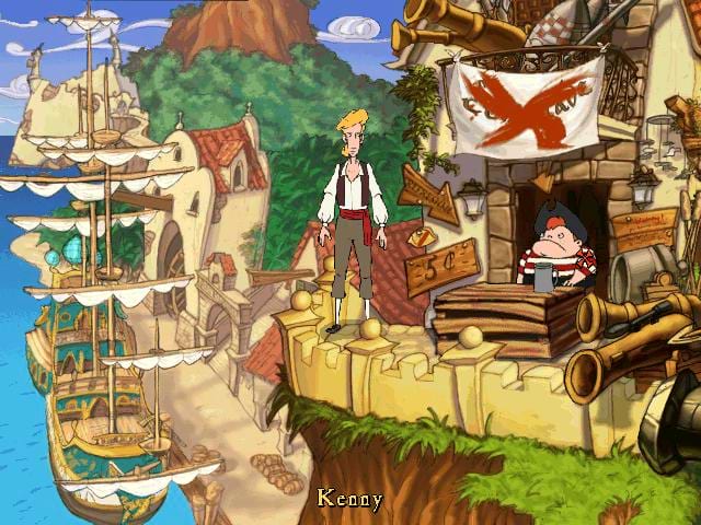 The Curse of Monkey Island Скриншот 1