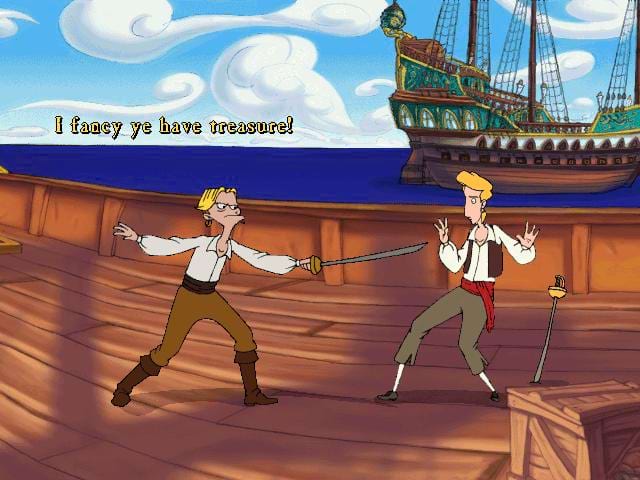 The Curse of Monkey Island Schermafbeelding 3