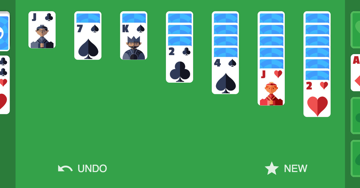 Google Solitaire - Doodle Jump