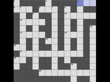 Crossword Crossword