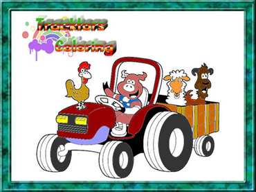 Tractor Coloring Pages Tractor Coloring Pages